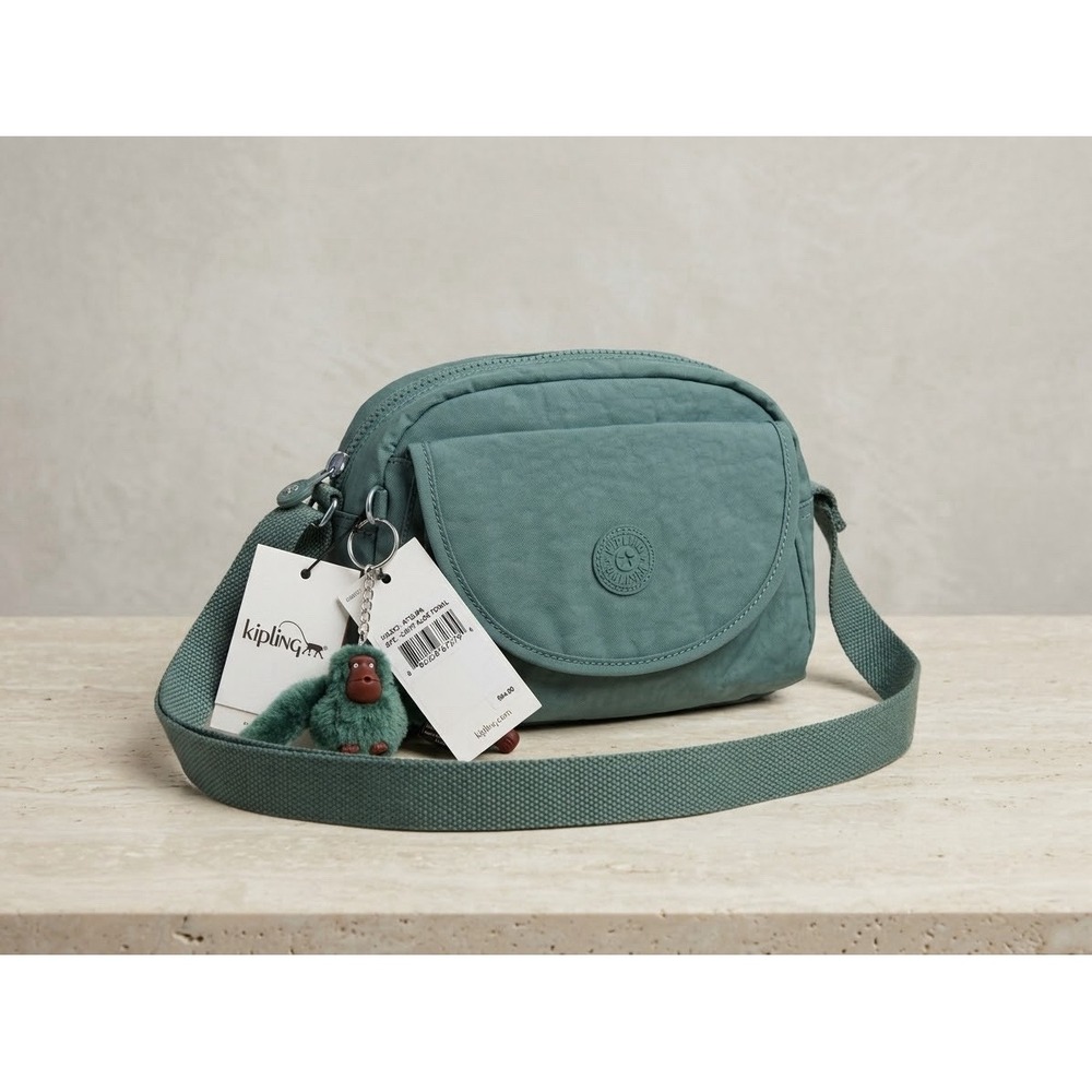 Kipling Stelma Crossbody Bag in Light Aloe Tonal NWT